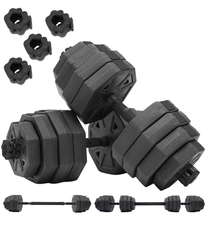 STEADY ダンベル 20kg 2個セット ST130 ブラック